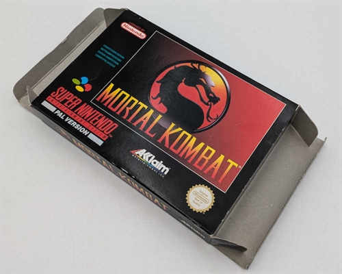 Mortal Kombat - Komplet i Æske - SNES - (NOE) (A Grade) (Genbrug)